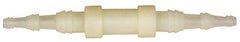 Dorman - Plastic Straight Automotive Vacuum Connector - 1/8 x 1/4" Fitting - Exact Tool & Supply
