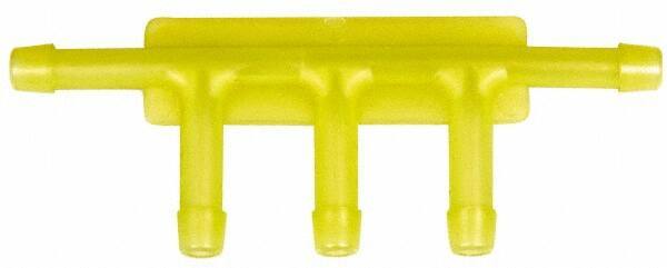 Dorman - Plastic Five-Way Automotive Vacuum Connector - 3/16" Fitting - Exact Tool & Supply