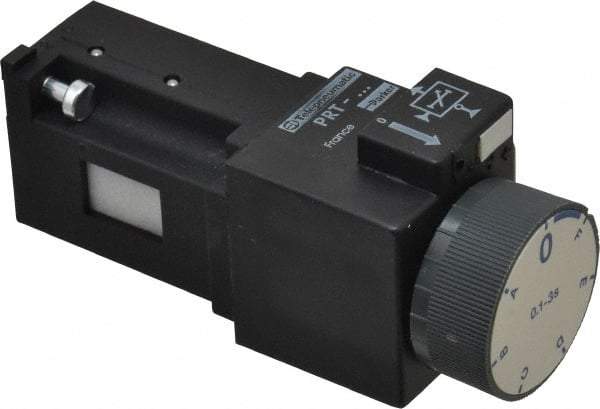 Parker - Time Delay Relay - Off Delay, 0.1 to 3 Seconds Timing Range, Subbase Mount - Exact Tool & Supply