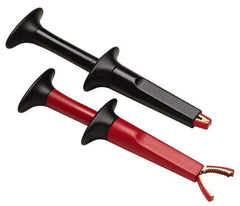 Fluke - Red/Black Electrical Test Equipment Clip Kit - Use with TL222, TL224 Test Lead - Exact Tool & Supply