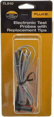 Fluke - Black/Red Electrical Test Equipment Probe - Use with TL910 Fluke Multimeters - Exact Tool & Supply