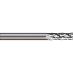 Micro 100 - Square End Mills; Mill Diameter (Decimal Inch): 0.0938 ; Length of Cut (Inch): 3/8 ; Length of Cut (Decimal Inch): 0.3750 ; Material: Solid Carbide ; Finish/Coating: Uncoated ; Shank Diameter (Inch): 1/8 - Exact Tool & Supply