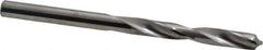 SGS - #12 118° Solid Carbide Jobber Drill - Bright Finish, Right Hand Cut, Spiral Flute, Straight Shank, 2-3/4" OAL, Faceted Point - Exact Tool & Supply