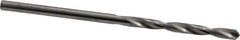 SGS - #37 118° Solid Carbide Jobber Drill - Bright Finish, Right Hand Cut, Spiral Flute, Straight Shank, 2-1/4" OAL, Faceted Point - Exact Tool & Supply