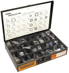 Dorman - 320 Piece, 1/2 to 7/8" Oil Drain Plug Gaskets - Copper, Aluminum, Nylon, Fiber, Rubber/Metal, Ribbed & Synthetic Nylon - Exact Tool & Supply