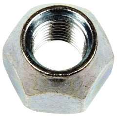 Dorman - 7/16-20 Zinc Finish Open Wheel Nut - 3/4" Hex, 9/16" OAL - Exact Tool & Supply