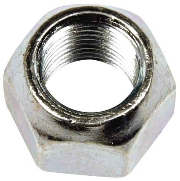 Dorman - 1/2-20 Zinc Finish Open Wheel Nut - 3/4" Hex, 9/16" OAL, 60° Seat Angle - Exact Tool & Supply