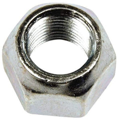 Dorman - 1/2-20 Zinc Finish Open Wheel Nut - 3/4" Hex, 9/16" OAL, 60° Seat Angle - Exact Tool & Supply