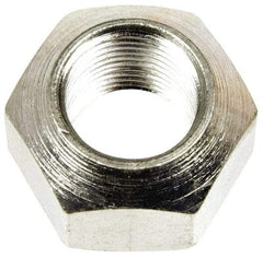 Dorman - 5/8-18 Zinc Finish Open Wheel Nut - 1" Hex, 21/32" OAL, 90° Seat Angle - Exact Tool & Supply