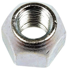Dorman - M12-1.5 Zinc Finish Open Wheel Nut - 21mm Hex, 18mm OAL, 60° Seat Angle - Exact Tool & Supply