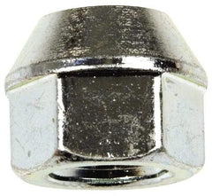 Dorman - M14-1.5 Yellow Zinc Finish Open Wheel Nut - 22mm Hex, 20.5mm OAL, 60° Seat Angle - Exact Tool & Supply