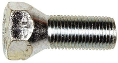 Dorman - 1/2-20, 3/4" Hex Wheel Bolt - 1" Thread Length, 60° Seat Angle - Exact Tool & Supply