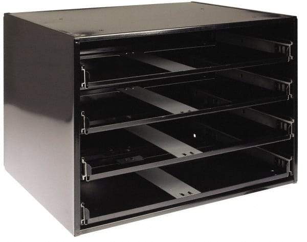 Dorman - 4 Drawer, Small Parts Cabinet - 15-3/4" Deep x 20" Wide x 16-1/2" High - Exact Tool & Supply