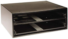 Dorman - 2 Drawer, Small Parts Cabinet - 15-3/4" Deep x 20" Wide x 8" High - Exact Tool & Supply