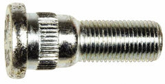 Dorman - 1/2-20 Serrated Bolt Wheel Stud - 0.673" Knurl, 1-19/32" OAL, 9/16" Shoulder Length - Exact Tool & Supply