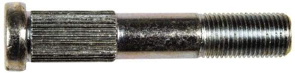 Dorman - 1/2-20 Serrated Bolt Wheel Stud - 0.561" Knurl, 2-7/8" OAL, 15/16" Shoulder Length - Exact Tool & Supply