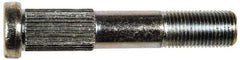 Dorman - 1/2-20 Serrated Bolt Wheel Stud - 0.561" Knurl, 2-7/8" OAL, 15/16" Shoulder Length - Exact Tool & Supply