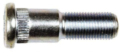 Dorman - 1/2-20 Serrated Bolt Wheel Stud - 0.622" Knurl, 1-13/16" OAL, 3/4" Shoulder Length - Exact Tool & Supply