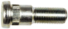 Dorman - 1/2-20 Serrated Bolt Wheel Stud - 5/8" Knurl, 1-11/16" OAL, 5/8" Shoulder Length - Exact Tool & Supply