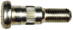 Dorman - 7/16-20 Serrated Bolt Wheel Stud - 0.565" Knurl, 1-3/4" OAL, 7/8" Shoulder Length - Exact Tool & Supply