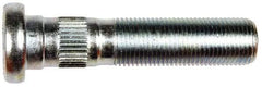 Dorman - 5/8-18 Serrated Bolt Wheel Stud - 0.655" Knurl, 2-29/32" OAL, 15/16" Shoulder Length - Exact Tool & Supply