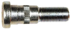 Dorman - 1/2-20 Serrated Bolt Wheel Stud - 5/8" Knurl, 2" OAL, 7/8" Shoulder Length - Exact Tool & Supply