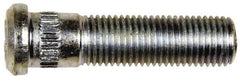 Dorman - 7/16-20 Serrated Bolt Wheel Stud - 0.475" Knurl, 1-3/4" OAL, 27/64" Shoulder Length - Exact Tool & Supply