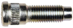 Dorman - M12-1.5 Serrated Bolt Wheel Stud - 14.45mm Knurl, 42mm OAL, 11.5mm Shoulder Length - Exact Tool & Supply