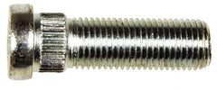 Dorman - M14-1.5 Serrated Bolt Wheel Stud - 16mm Knurl, 45.5mm OAL, 8.5mm Shoulder Length - Exact Tool & Supply