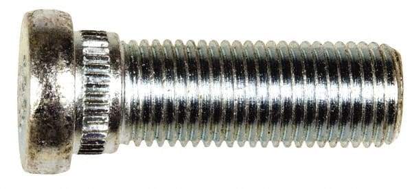 Dorman - M14-1.5 Serrated Bolt Wheel Stud - 15.88mm Knurl, 43mm OAL, 6mm Shoulder Length - Exact Tool & Supply