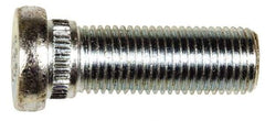 Dorman - M14-1.5 Serrated Bolt Wheel Stud - 15.88mm Knurl, 43mm OAL, 6mm Shoulder Length - Exact Tool & Supply