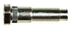 Dorman - 1/2-20 Serrated Bolt Wheel Stud - 0.585" Knurl, 2" OAL, 3/4" Shoulder Length - Exact Tool & Supply