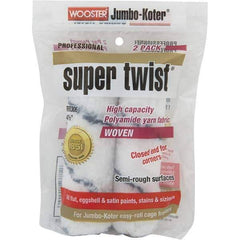 Wooster Brush - 4-1/2" Wide Paint General Purpose Roller Cover - Semi-Rough Texture, Polyamide - Exact Tool & Supply