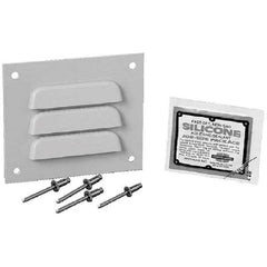 Wiegmann - Electrical Enclosure Accessories For Use With: Enclosures Accessory Type: Louver Plate Kit - Exact Tool & Supply