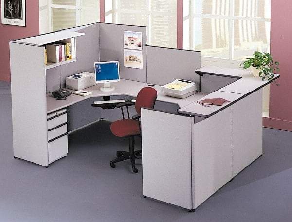 Hon - Office Cubicle Task Light - Use with 48" Cabinets - Exact Tool & Supply