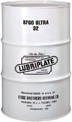 Lubriplate - 55 Gal Drum, ISO 32, SAE 10, Air Compressor Oil - -8°F to 375°, 160 Viscosity (SUS) at 100°F, 46 Viscosity (SUS) at 210°F - Exact Tool & Supply