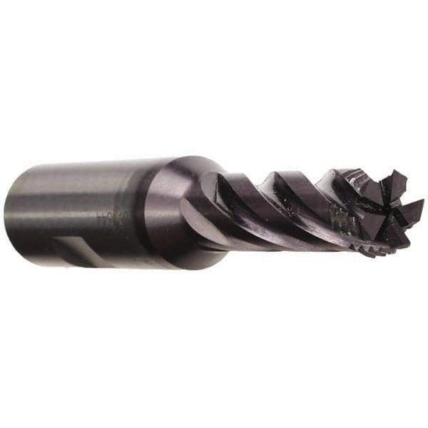 Emuge - 14x2, 0.4362" Cutting Diam, 4 Flute, Solid Carbide Helical Flute Thread Mill - Internal Thread, 9.1mm LOC, 98mm OAL, 16mm Shank Diam - Exact Tool & Supply