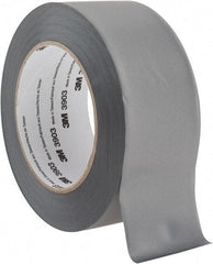 3M - 2" x 50 Yds Gray Duct Tape - 6.5 mil, Rubber Adhesive, Vinyl Backing, 12.6 Lb/ln Tensile Strength, 200°F Max, Series 3903 - Exact Tool & Supply