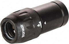 Transair - 7/8" ID, 25mm OD, 25 mm to 16.5 mm Plug-In Reducer - Plastic, 232 Max psi, 3" Long - Exact Tool & Supply