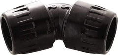 Transair - 1-1/2" ID, 40mm OD, 45° Union Elbow - Plastic, 232 Max psi - Exact Tool & Supply