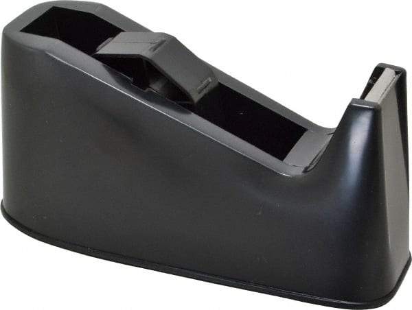 Nifty Products - 1" Wide, Multi Roll Dual Core, Manual Table/Desk Tape Dispenser - 4" Tape Diam - Exact Tool & Supply