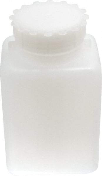 Dynalon Labware - 500 mL Wide-Mouth Bottle - Polyethylene, Translucent, 5.7" High x 2.64" Diam, 3/4" Cap - Exact Tool & Supply