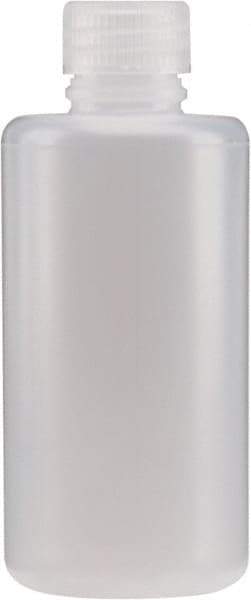 Dynalon Labware - 250 mL Narrow-Mouth Bottle - Polyethylene, Translucent, 5.63" High x 5.63" Diam, 3/4" Cap - Exact Tool & Supply