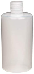 Dynalon Labware - 500 mL Narrow-Mouth Bottle - Polyethylene, Translucent, 6-1/2" High x 6-1/2" Diam, 3/4" Cap - Exact Tool & Supply