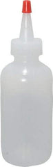 Dynalon Labware - 125 mL Dispensing Bottle - Polyethylene, Translucent, 5-3/4" High x 1-7/8" Diam, 3/4" Cap - Exact Tool & Supply