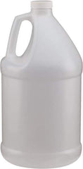 Dynalon Labware - 1 Gal Jug - Polyethylene, Translucent, 9" High x 7" Diam, 3/4" Cap - Exact Tool & Supply