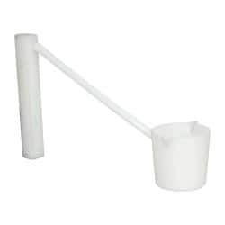 Dynalon Labware - 250 ml Polyethylene Short Dipper - 9" Long Handle - Exact Tool & Supply