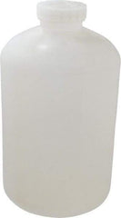 Bel-Art - 2 Gal Wide-Mouth Bottle - Polypropylene, Translucent, 13.1" High x 7.4" Diam, 3/4" Cap - Exact Tool & Supply