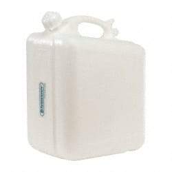 Bel-Art - 5 Gal Carboy - Polyethylene, White, 9.4" High x 11.9" Diam, 1" Cap - Exact Tool & Supply