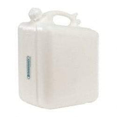 Bel-Art - 5 Gal Carboy - Polyethylene, White, 9.4" High x 11.9" Diam, 1" Cap - Exact Tool & Supply